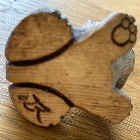 Artesania Rinconada Art Pottery Cat Figurine 2 x 2 in Signed - Picture 8 of 9